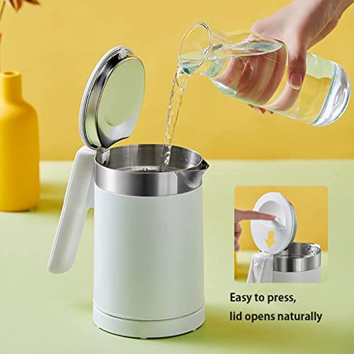 Hervidor eléctrico portátil acero inoxidable 0.6L miniatura 5