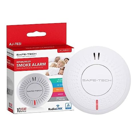 SAFE TECH Wireless Interlinked Smoke Alarm Cover