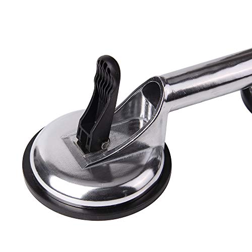 Doppia ventosa per vetro, con maniglia