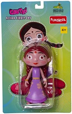Funskool Chutki Action Figure Toy, Green Gold Chhota Bheem and Friends with Articulation, 4 inches, Cute & Colorful, Cartoon Collectibles, Ideal Gift for Children, Toys for Kids Ages 4+ Years