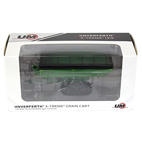 Spec Cast 1/64 Green Unverferth X-Treme 1319 Grain Cart miniatura 5