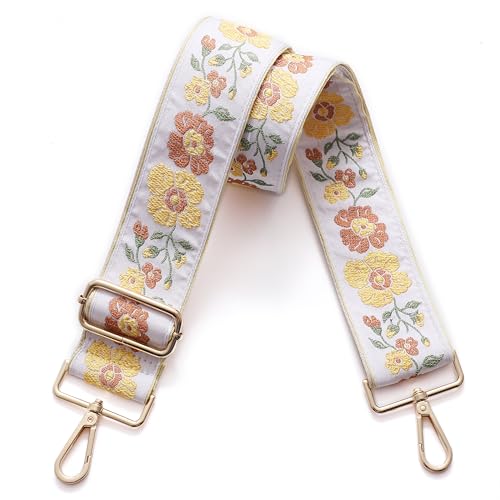 Image of S-Jacorry Purse Strap Replacement Crossbody Wide Shoulder Strap Adjustable Canvas Straps Handbag Strap Replacement Belts