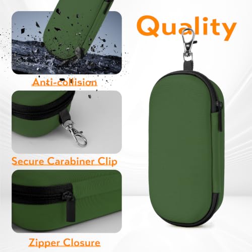 Image of Double Eyeglasses Case, Hard Travel Glasses Case for Men Women