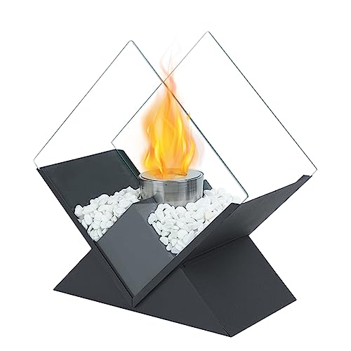XDeer Tischfeuer Tischkamin für Indoor und Outdoor mit Löschgerät und