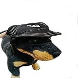 UKCOCO Mode Perro Sombreros, Perro Patrón Visor Sombrero Cap, Mesh Sun Gorra con Oreja para Pequeñas y Medianas...