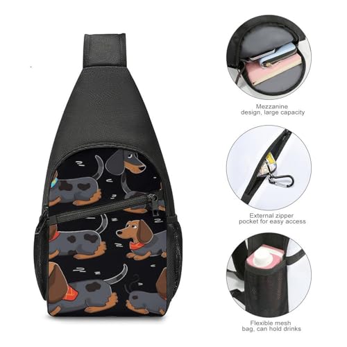 Morrales Urbanos tipo Sling Bag para Hombre y Mujer miniatura 5