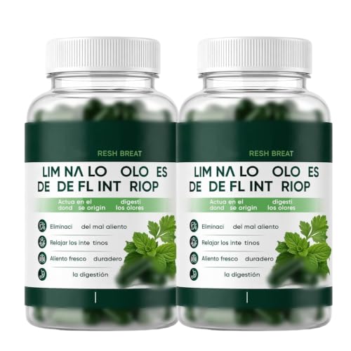 Para el mal aliento y digestión pesada: solución de aliento fresco en 60 unidades