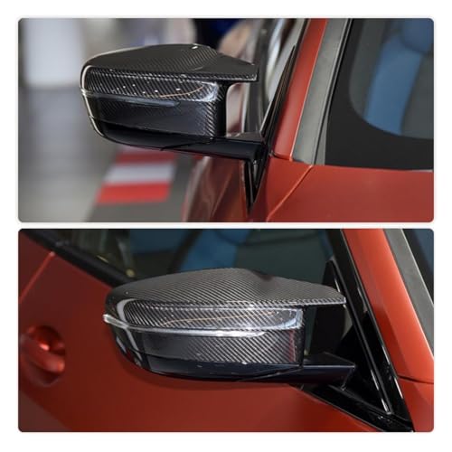 Couvercle de rétroviseur extérieur pour BMW Série 3 4 carbone sec - 3