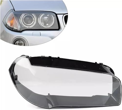 Couvercle de phare BMW X3 E83 coque transparente haute qualité - 4