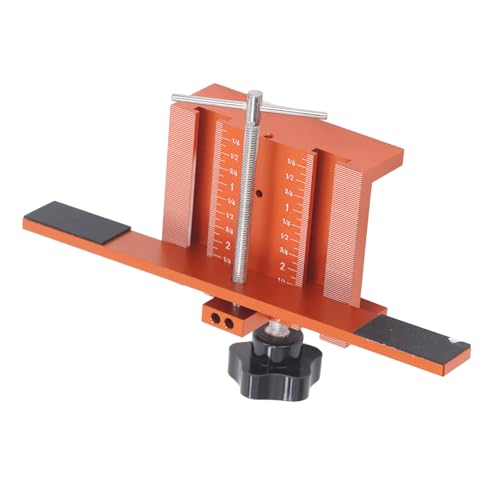 PenRux Schranktür-Montagevorrichtung, Schranktür-Montagevorrichtung mit Stützarm und Klemme, Aluminiumlegierung, Hohe Genauigkeit, Stabile Schrank-Frontrahmen-Vorrichtung