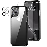 Amizee Compatible with iPhone 11 Pro Max Case [Military Grade Protection] with Screen Protector and