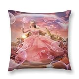 Plush Pillowcases,Super Soft Pillow Case Cover with Zipper for Bedroom, Sofa, Couch,Cozy Fuzzy Pillow Shams for All Seasons Unique Novelty for Ariana-Fairy Magic Pink Grande 16x16