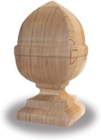 French Acorn Finial 6"