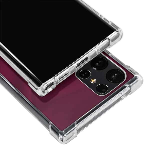 Skinit Clear Phone Case Compatible with Galaxy S24 Ultra - Officially Licensed NFL Washington Commanders Flag Design