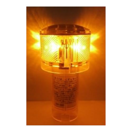 太陽電池式LED警告灯アンゼンマン[黄]