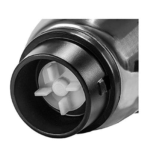 Image of Stainless Steel Mixer Grinder Jar Combo with and Sharp Cutting Edge Blade, for Bajaj /Preethi /Prestige /Morphy Richards /Sumeet /Ganga /Orient /Usha /Crompton /Life Long 4 Teeth Coupler (Combo of 3)