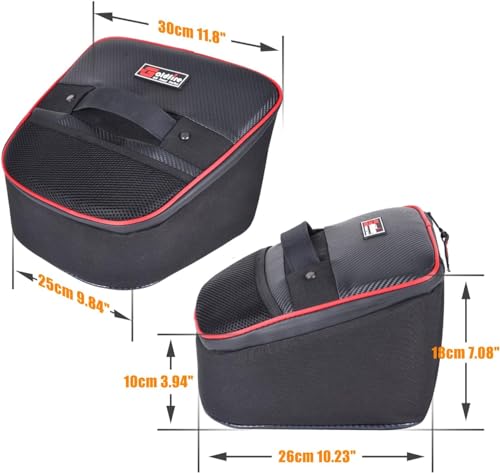Bolsa de almacenamiento y refrigeración bajo el capó Goldfire RZR RS1, compatible con Polaris RZR RS1 2018-2023, impermeable, accesorios para UTV (número OEM: 2882700), con ribete naranja miniatura 2