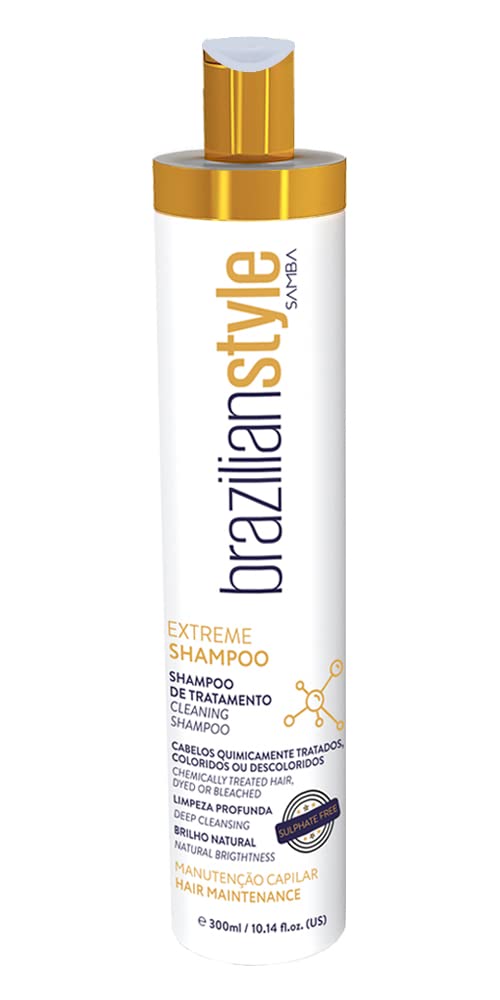 Brazilian Style Extreme Shampoo For Chemically Treated Hair - 300Ml