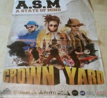 A State Of Mind A.S.M. Crown Yard poster 70x100cm pour habiller un grand mur vide avec élégance