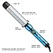 BED HEAD Curlipops Clamp-Free Curling Wand Iron | For BIG Curls and Massive Shine (1-1/2 in)