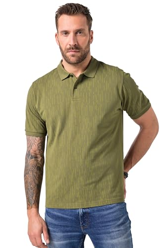 Polo piqué JP 1880 homme imprimé anti transpirant pour homme fort