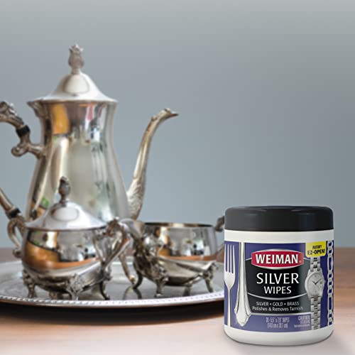 Image of Weiman Silver Wipes - Pack Of 20