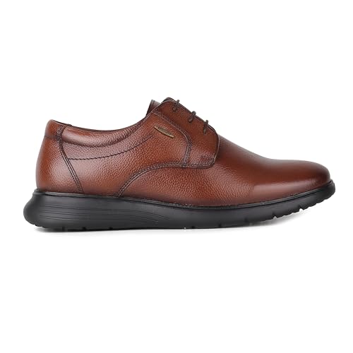 Image of Red Chief Genuine Leather Formal Derby Shoes for Men | Lace-Up Shoes for Men | RC3978LR