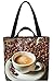 VOID Kaffee Bohnen Cafe Tasche 33x33x14cm,15l Einkaufs-Beutel Shopper Einkaufs-Tasche Bag