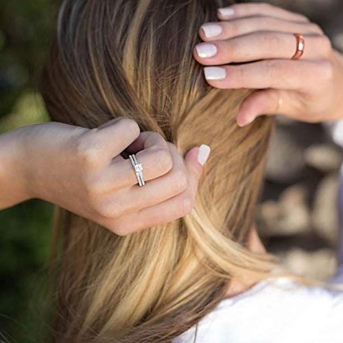 IVY & BAUBLE Uncoated Solid Pure Copper Ring Band for Men & Women, Crafted In USA, 3mm, 6mm, 8mm, Size 4-133