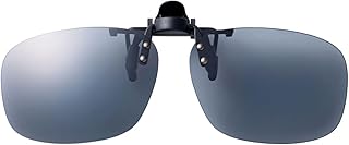 SWANS(スワンズ) 日本製 偏光 サングラス SCP メガネにつける クリップオン 偏光レンズ メガネの上から