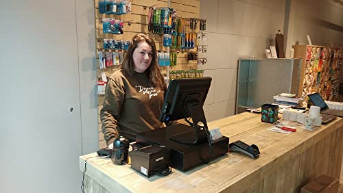 Aclas 3'1/8 Thermal Receipt Printer 80Mm W/Auto Cutter Cash Drawer Esc/Pos Windows For Bill Pos Receipt Printers (10 Inches/Sec, Usb + D9 Serial Port) #TOP6