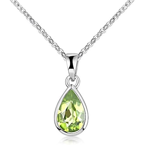 MATERIA Edelstein Anhänger Peridot grün Cover