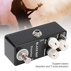 Pédale de Guitare de Distorsion Pédale en Métal de Poche avec Véritable Effet de Distorsion du Son de Commutateur de… - Les Beatles, Paul McCartney, John Lennon, RIngo Starr, George Harrison Pédale de Guitare de Distorsion Pédale en Métal de Poche avec Véritable Effet de Distorsion du Son de Commutateur de… – Image 2