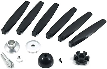 1pc/Pack Dismountable Multi-Rotor Scale Propeller with 4mm Shaft Diameter;with 4" 5" 6" A-Shape or 6" M-Shape Propeller Combo Set for RC Fix-Wing Airplane (4A CCW)