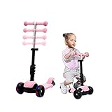 ★ Einfach zu montieren und zu tragen: Dieser Kick-Scooter mit abnehmbarem Sitz ist sehr einfach zu installieren und im Auto mitzunehmen, sodass Eltern ihn mitbringen und mitnehmen können. Dieser Roller kann das Wachstum Ihrer Kinder begleiten, ein tolles Geschenk für Ihre Kinder.