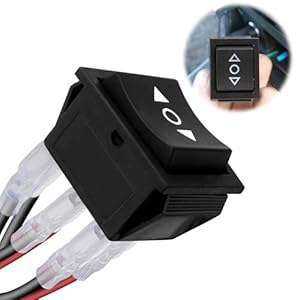 Leibochao Polarer Umkehrschalter DPDT (EIN) AUS (EIN)