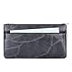 HAUTOCO Geldtaschen Banktasche PU-Leder Texturiert Bankmappe mit Reißverschluss 28 x 15.5 cm A5 Dokumente Zwei Taschen Geldmappe für Business Haushalt Schule, Schwarz