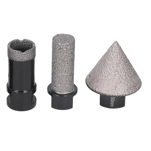 Set de 7 brocas de diamante para cerámica y mármol miniatura 3
