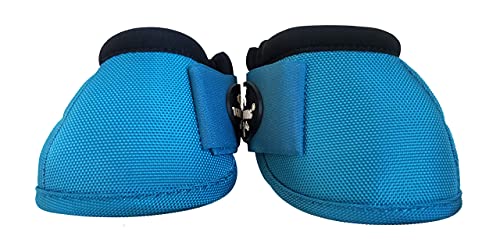 Image of 2520D Horse Bell Boots No-Turn Horse Bell Boots, Equine Ballistic Hoof Overreach Bell Boot, Pair
