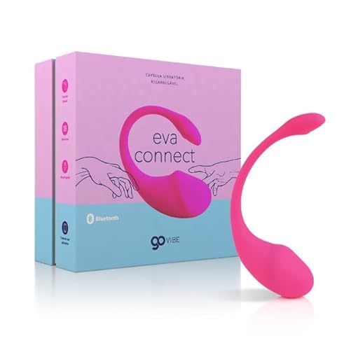 Go Vibe Eva Connect Vibrador Controle por Aplicativo 10 Intensidades Recarregável Lacrado e Original