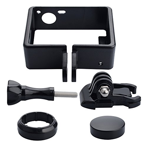 Haoyou Frame Mount with Protective Lens Cover Apply to GoPro Hero4 Hero3+ Hero3