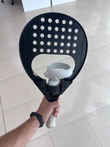 Accessoire PadelVR Meta Quest 2 avec grip de raquette ergonomique pour jeu VR - 5