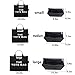 Lckaey purse insert insert for marc jacobs large tote bag tote bag insert organizer 2042black-L