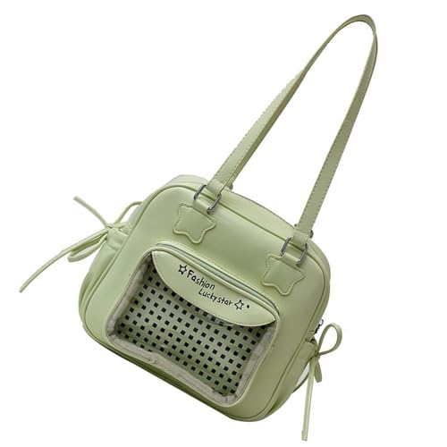 Anime Itabag sac à bandoulière cosplay transparent vert One Size