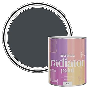 Rust-Oleum Dark Green Heat Resistant Radiator Paint in Matt Finish - After Dinner, 0.75 Liters (SHDRCT1108)