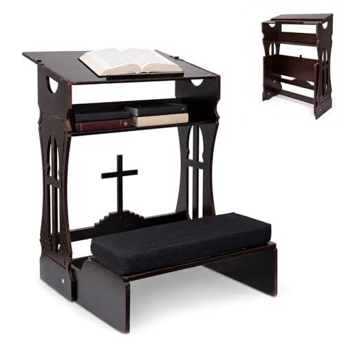 WoodGod Foldable Prayer Kneeler