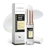 COSMOO Snail Peptide Under Eye Cream, Eye Cream for Dark Circles and Puffiness, Eye Bags, Wrinkles Fine Lines Skin Care Treatment Firming With Snail Mucin and Niacinamide, Korean Skin Care Formula