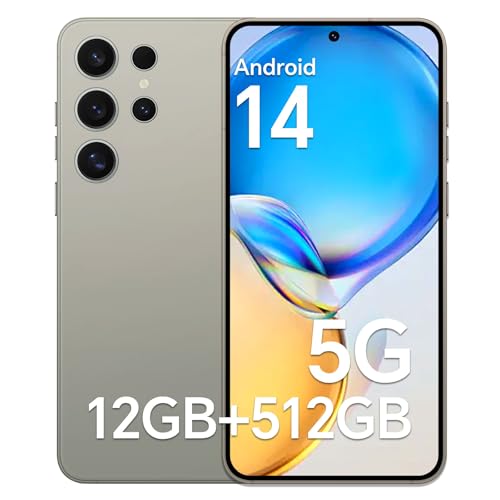 SEMIYUUKEE Unlocked Phones R24, Android 14 Cell Phones,