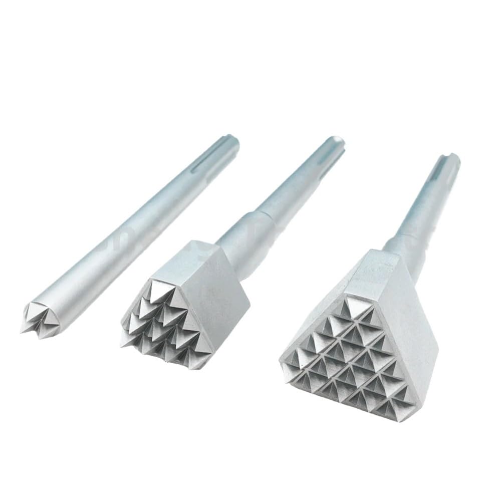 Martillo eléctrico SDS Plus de 6/22/33 dientes, cincel y pala for quitar baldosas, ladrillos, hormigón y paredes.(6 Teeth)