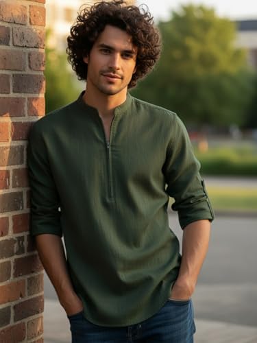 Image of Vida Loca Short Kurta for Men and Boys. (VFLX100)